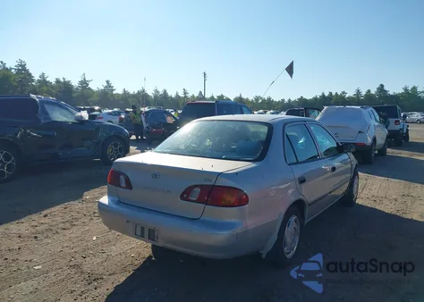1999 Toyota Corolla Ce z USA, uszkodzony, nr VIN 2T1BR12E1XC256967